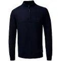 Salsa Jeans Basic Regular Fit Genser Med Halv Glidelås