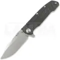 Reate 9D-V2 foldekniv, Gray Titanium/Carbon Fiber, Satin