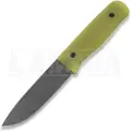 Work Tuff Gear Forester Gen 3 K329 kniv, dark washed, natural G10, od green sheath
