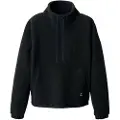 Jones Snowboards Campfire Rec Fleecejakke svart