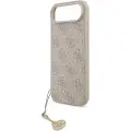 GUESS iPhone Air 4G Charm Hybrid-deksel - MagSafe-kompatibel - Rosa