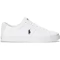 Ralph Lauren for man. 816893734003 RLite Court Leather Sneakers white (47), Flat, Laces, Casual