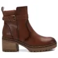 Xti for woman. 14337103-CAMEL Ankle boots 143371 brown (35), 5 to 8 cm, Zip, Casual