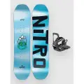 Nitro Ripper Kids + Charger Micro XS 2026 Kids Snowboardpakke mønster