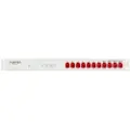 Rackmount.IT RM-FR-T10 - Rack-monteringssett - RJ-45 X 11 - RAL 9003, signalhvit - 1U - 19 - for Fortinet FortiGate 60E, 61E