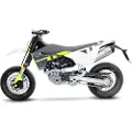 Leovince Lv One Evo Husqvarna 701 Supermoto/enduro/lr 21-22 Ref:14367ek Stainless Steel&carbon Homologert Lyddemper