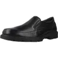 Fluchos for man. F1606 Leather shoes F1606 Black (42), 1 to 3 cm, None, Casual