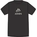 Jones Snowboards Truckee Org Cot T-skjorte svart