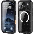 Mtp Products iPhone 17 Pro Shellbox M Series IP68 vanntett deksel - dykkerdeksel med MagSafe-kompatibilitet - Svart