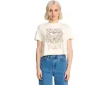 Volcom Dial Crop T-skjorte hvit