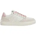 Pepe Jeans for woman. PLS00003 Camden Rise W Off-White Leather Sneakers (41), Flat, 1 to 3 cm, Laces, Casual