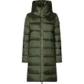 Save the Duck for woman. D40279W-IRIS21 Lysa green coat (S), Casual, Nylon