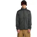 Volcom Snowbound Fleece Hettegenser med glidelås svart