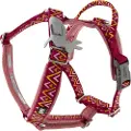 Hurtta Razzle-Dazzle Y-sele 55-65 cm, Beetroot