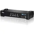 Aten CubiQ CS1764A - KVM / lydsvitsj - 4 x KVM/lyd - 1 lokalbruker - stasjonær