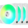 TRYX ROTA SL ARGB 120mm Fan Triple Pack White - Kabinettvifte - 120mm - Hvit med RGB-lys - 28 dBA