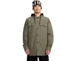 Volcom Kenson Ins Flannel Jakke grønn