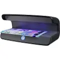 Safescan 55 LED UV-tester for valuta og pass Svart