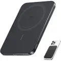 Anker MagGo Power Bank 5K Slim - Black Nødlader - Svart - 5000 mAh