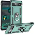 Mtp Products Google Pixel 6a Hybrid-deksel med Metall Stativ - Grønn