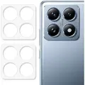 Mtp Products Xiaomi 14T Pro Kamera Linse Beskyttelse Herdet Glass - 2 Stk.