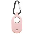Mtp Products Samsung Galaxy SmartTag 2 Silikondeksel med Nøkkelring - Rosa