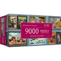 Trefl Puzzle 9000 biter UFT Ikke så klassisk kunstsamling