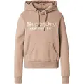 Superdry Brand Mark Relaxed Fit Hettegenser