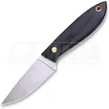Brisa Bobtail 80 Kydex kniv, black micarta