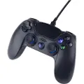 Gembird Wired gaming-kontroll for Playstation 4 og PC - Sort