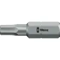 Wera 05056310001, 1 stykker, Hex (metrisk), 2.5 mm, 25 mm, 25,4 / 4 mm (1 / 4), Sekskantet