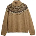 Superdry Fairisle Genser Med Høy Hals