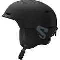 Salomon Husk, Skihjelm, Junior, Black