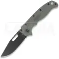 Demko Knives AD 20.5 D2 Clip Point foldekniv, Gray Grivory, DLC