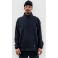 Jones Snowboards Lodge Half Zip Rec Fleecejakke svart