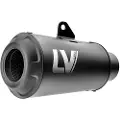 Leovince 15239fb Lv-10 Full Black Kawasaki Z 900 20-24 Ikke-godkjent Lyddemper