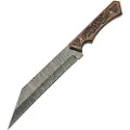 Damascus Celtic Sailor's Seax kniv