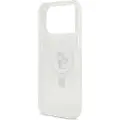Karl Lagerfeld iPhone 17 Pro Max Karl Lagerfeld Ringstand Karl & Choupette Mag Case - White