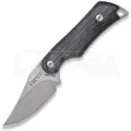 Mercury Kali - Clip Point - G10 Black kniv