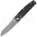 Mercury Logan Mini - Elmax Stonewashed - Aluminium Black foldekniv
