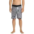 Volcom Infuse Scallop Mod 19 Boardshorts svart