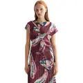 Scotch & Soda Draw String Keyhole Kort Ermet Bluse