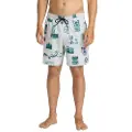 Volcom Psyche Cotton Trunk 17 Boardshorts hvit