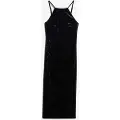 Superdry Lace Back Velvet Midi Midikjole