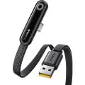 24hShop Baseus MVP III hurtiglading USB til USB-C-kabel 100W 1m - Svart