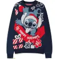 Difuzed Lilo & Stitch Stitch Julegenser Med Julenissemotiv