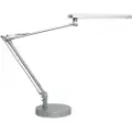 Unilux Mambo - Skrivebordslampe - LED-lyspære - klasse A+ - 4000 K - metallgrå