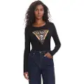 GUESS Leo Triangle Langarmet T-skjorte