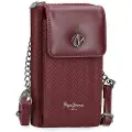 Pepe Jeans Sprig Burgundy Skuldertaske