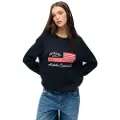 Superdry Slouchy Cable Flag Genser